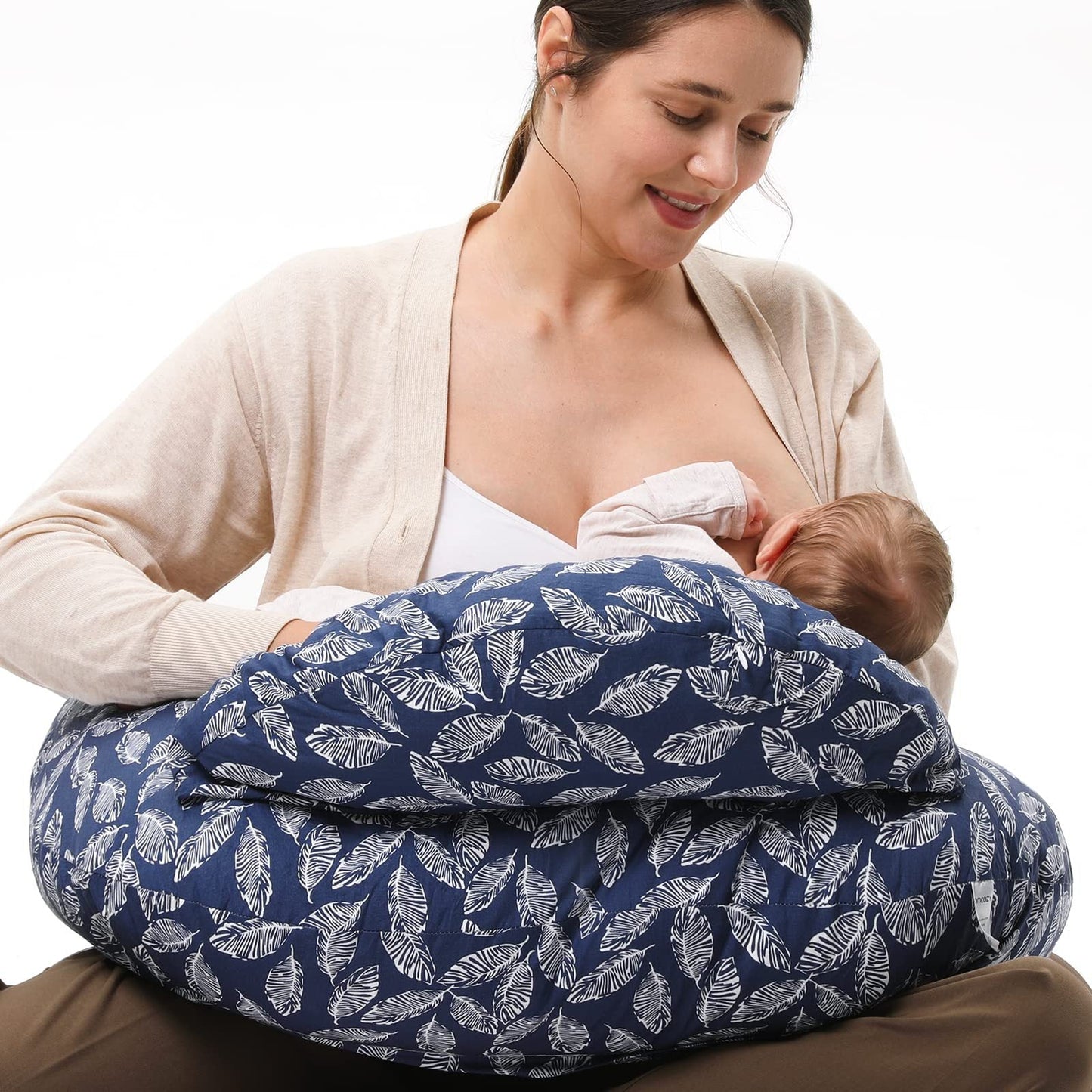 Momcozy Multifunctional Nursing Pillow in Grey