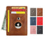 AirTag multi-card slot Apple tracker anti-lost protective cover card bag anti-theft brush Crazy Horse PU leather RFID bag - Korvel