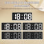 Multifunctional LED Digital Alarm Clock with Nightlight