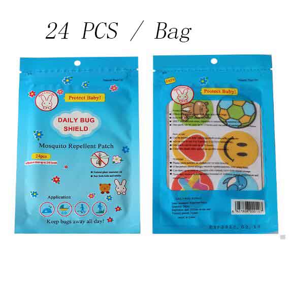 120 Pcs Mosquito Repellent Patches Stickers Football Shape Cartoon Pattern Safe Long-lasting Anti-mosquito Paste Sticker - Korvel