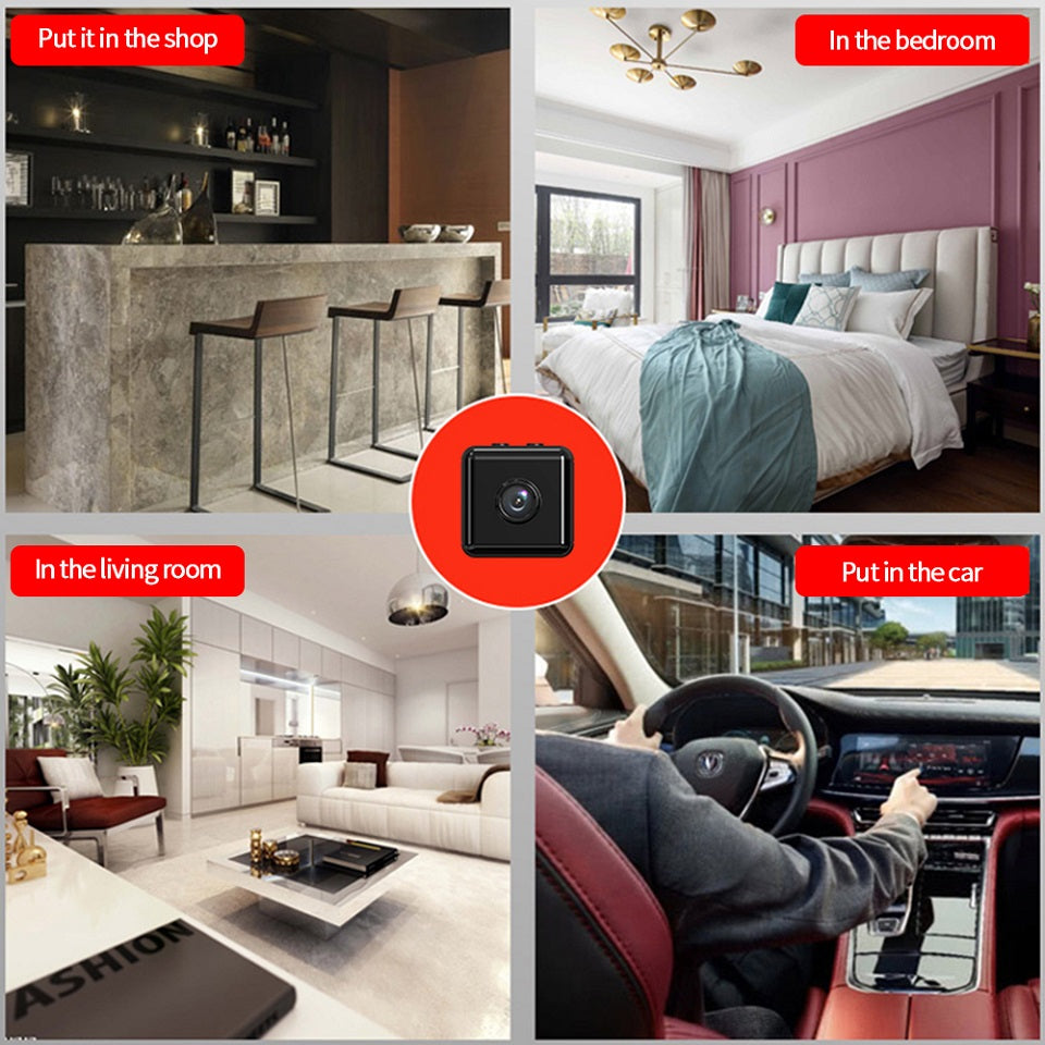 X6 HD Camera Home Security Monitoring Wireless IP Camera HD Night Vision Remote WiFi Camera - Korvel