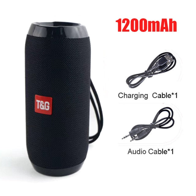 YABA Bluetooth Speaker Portable Wireless Speaker Sound System 3D Stereo Music Surround soundbar TF AUX USB caixa de som - Korvel