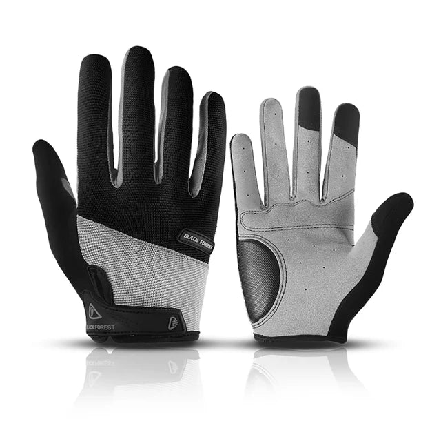 Gants de cyclisme à doigts complets respirants de qualité supérieure pour hommes et femmes