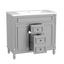 36'' Modern Bathroom Vanity with Soft Closing Doors