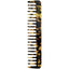 C2W Tortoise Tokyo Dark Blond Comb - Herramienta de Estilizado Premium de 8"