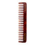 C2W Tortoise Tokyo Dark Blond Comb - Herramienta de Estilizado Premium de 8"