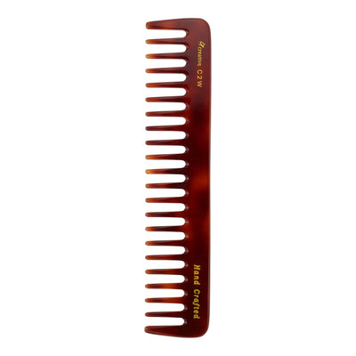 C2W Tortoise Tokyo Dark Blond Comb - 8" Premium Styling Tool