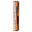 C2W Tortoise Tokyo Dark Blond Comb - Herramienta de Estilizado Premium de 8"