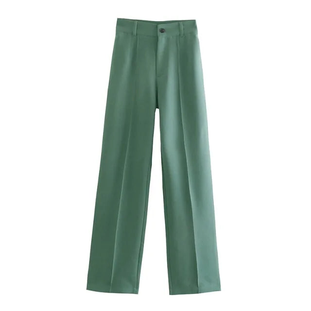 Pantalons Droits de Bureau Premium