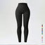 Threaded autumn and winter yoga pants seamless fitness pants high waisted sports yoga clothes leggings - Korvel