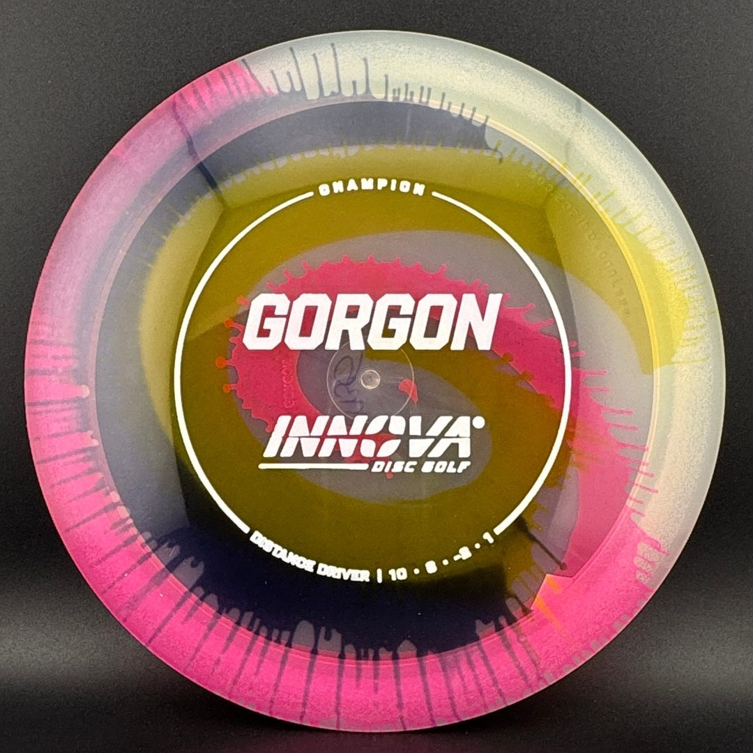 I-Dye Champion Gorgon Disc Golf Driver