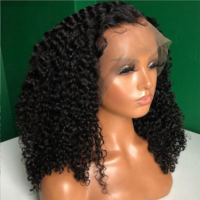 Premium Curly Black Wig for Effortless Style