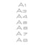 Premium Audi Logo Decals for A3, A4, A5, A6, A8 Models