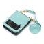 New Samsung Z Flip5 Folding Screen Phone Case with Diagonal Span Galaxy Z Flip4 Card Insertion Protective Cover - Korvel
