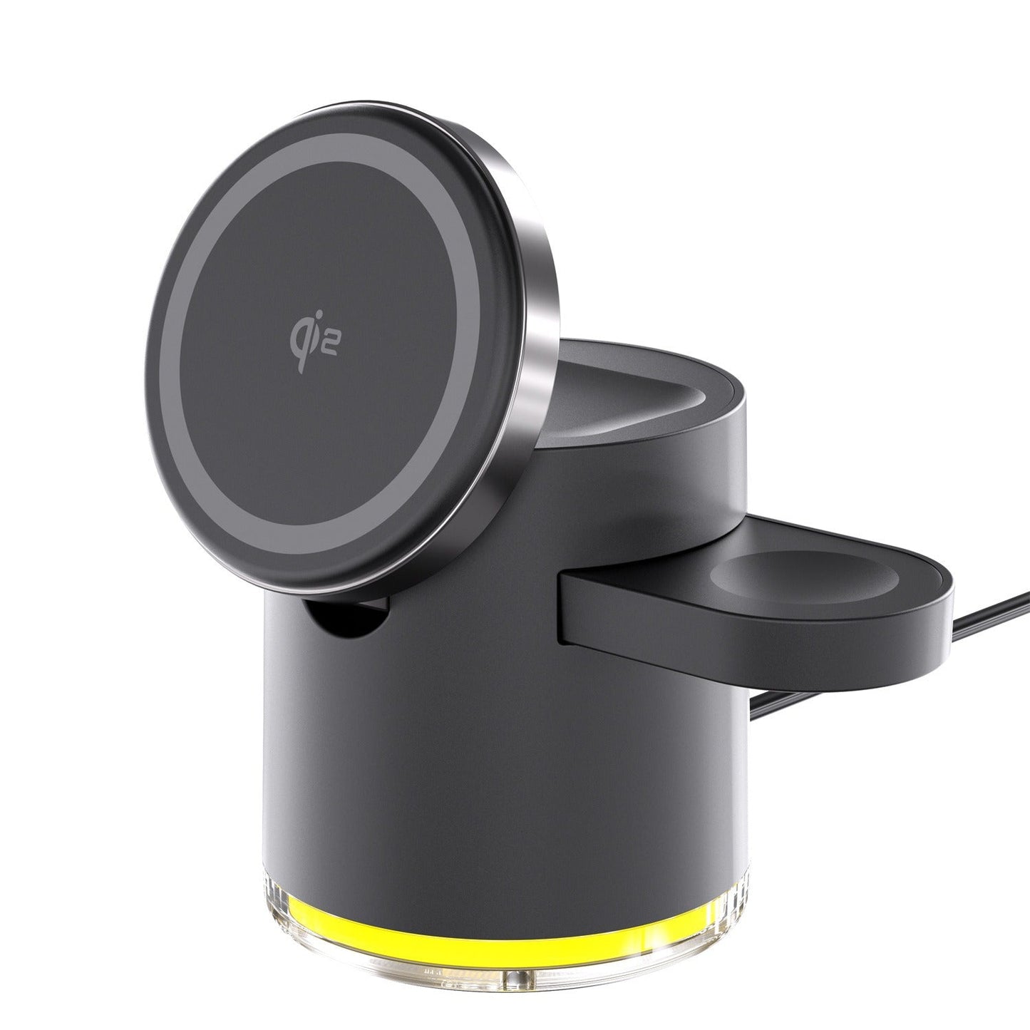 Cargador Inalámbrico Magnético 3 en 1 Qi2 para Dispositivos Apple