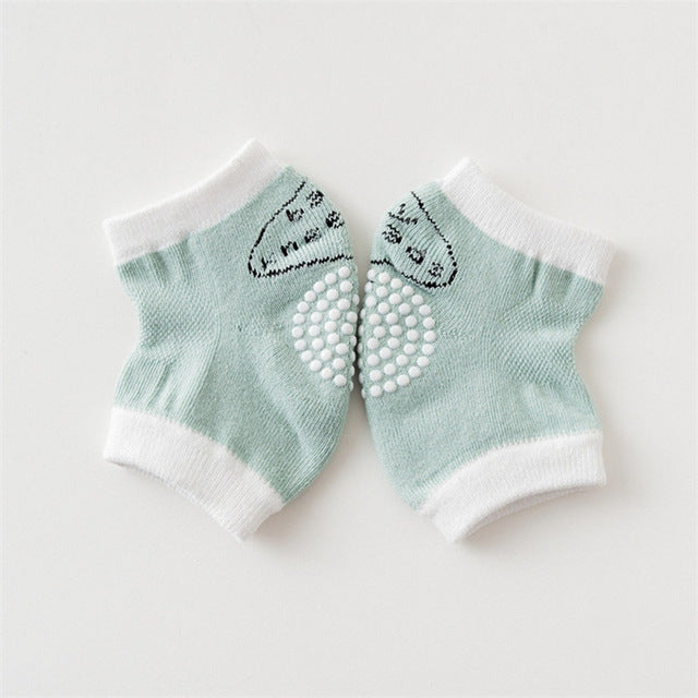 Non-slip Baby Knee Pads for Crawling - Cotton & Spandex