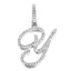 Hip Hop Grass Letter Pendant with Cuban Chain