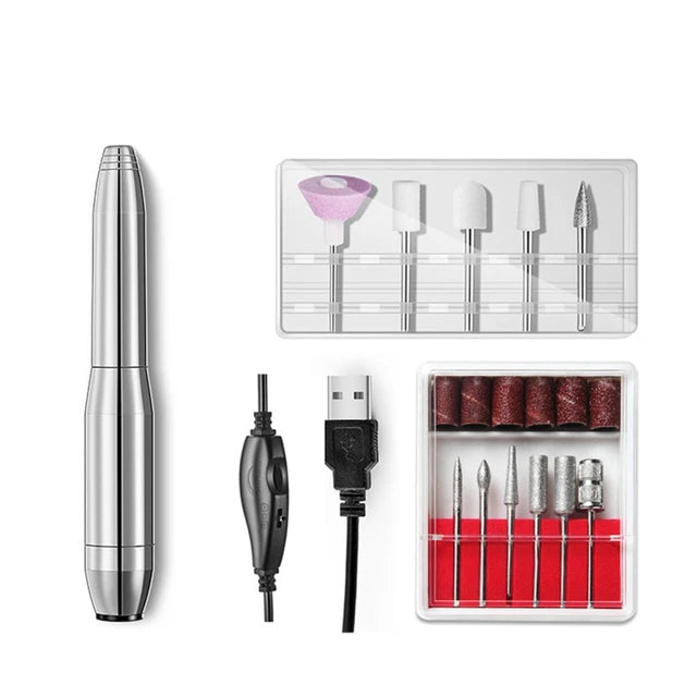 Portable Professional Nail Drill Machine - 20000 RPM