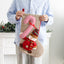 Christmas Decorations Knitted Yarn Large 3D Santa Claus Snowman Deer Christmas Socks Gift Bag - Korvel