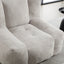 Sillón Puff Esponjoso con Espuma Viscoelástica y Otomana