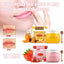 Strawberry Honey Lip Mask with Brush - Moisturizing Treatment