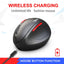 2.4G wireless mouse rechargeable vertical mouse with 7 buttons ergonomic design - Korvel