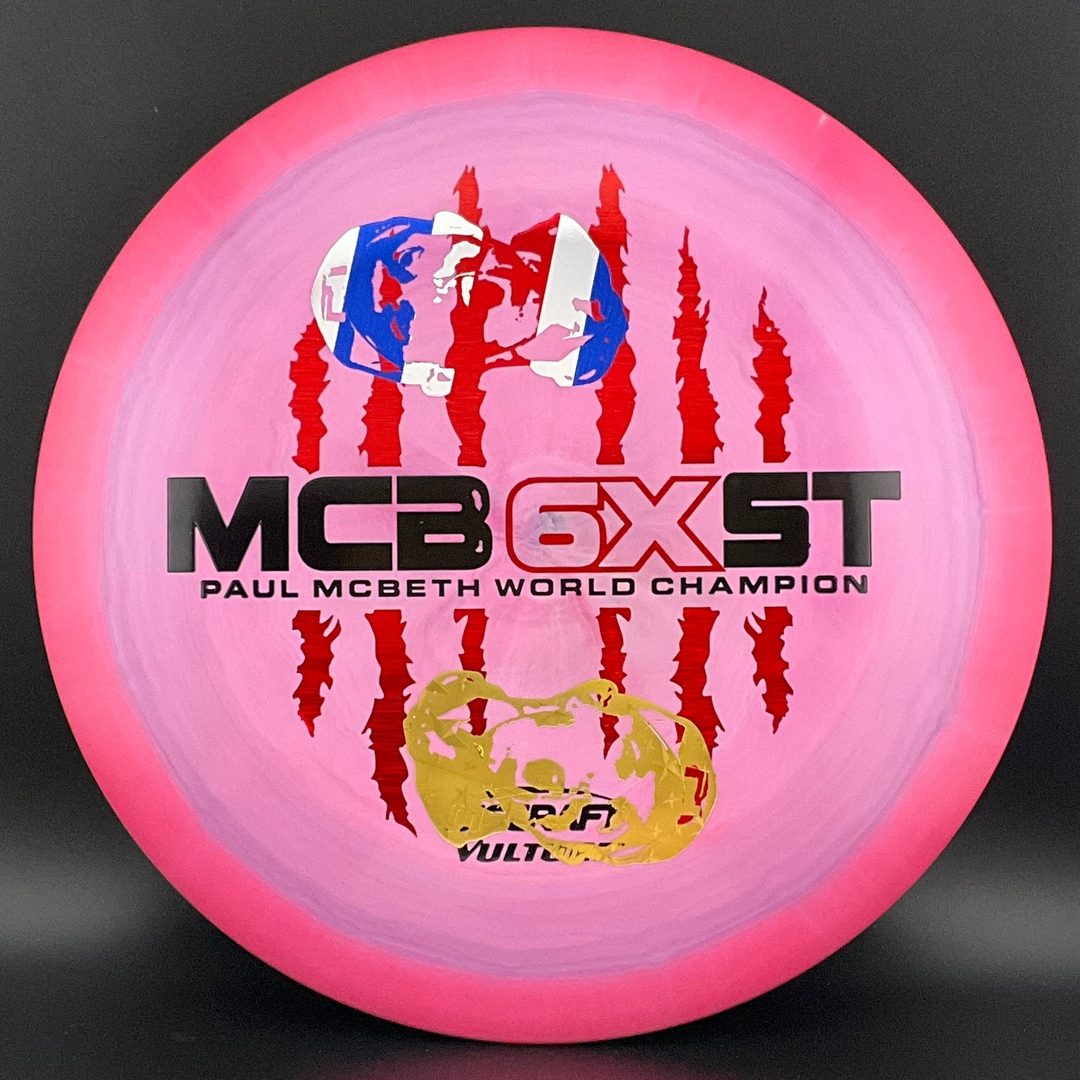 ESP Vulture - McFace Misprint - Paul McBeth 6x Claw Edition
