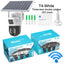 Solar camera WIFI dual-screen gunball 10x zoom low-power battery wireless monitor - Korvel