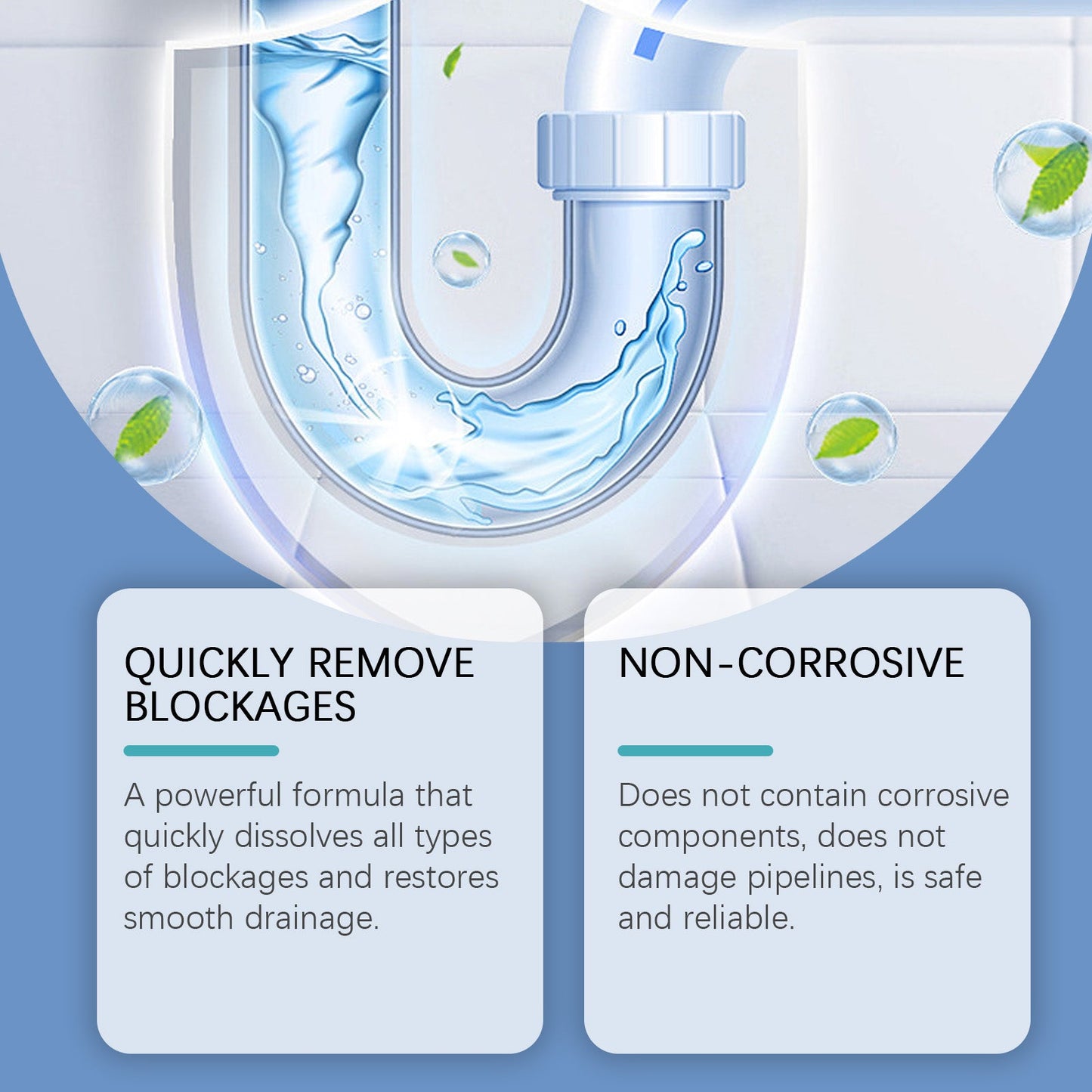 Premium Pipe Unclog Deodorant Gel for Effective Drain Cleaning