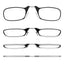 Nose clip presbyopic glasses keychain ultra lightweight carrying elderly glasses wallet glasses reading glasses - Korvel