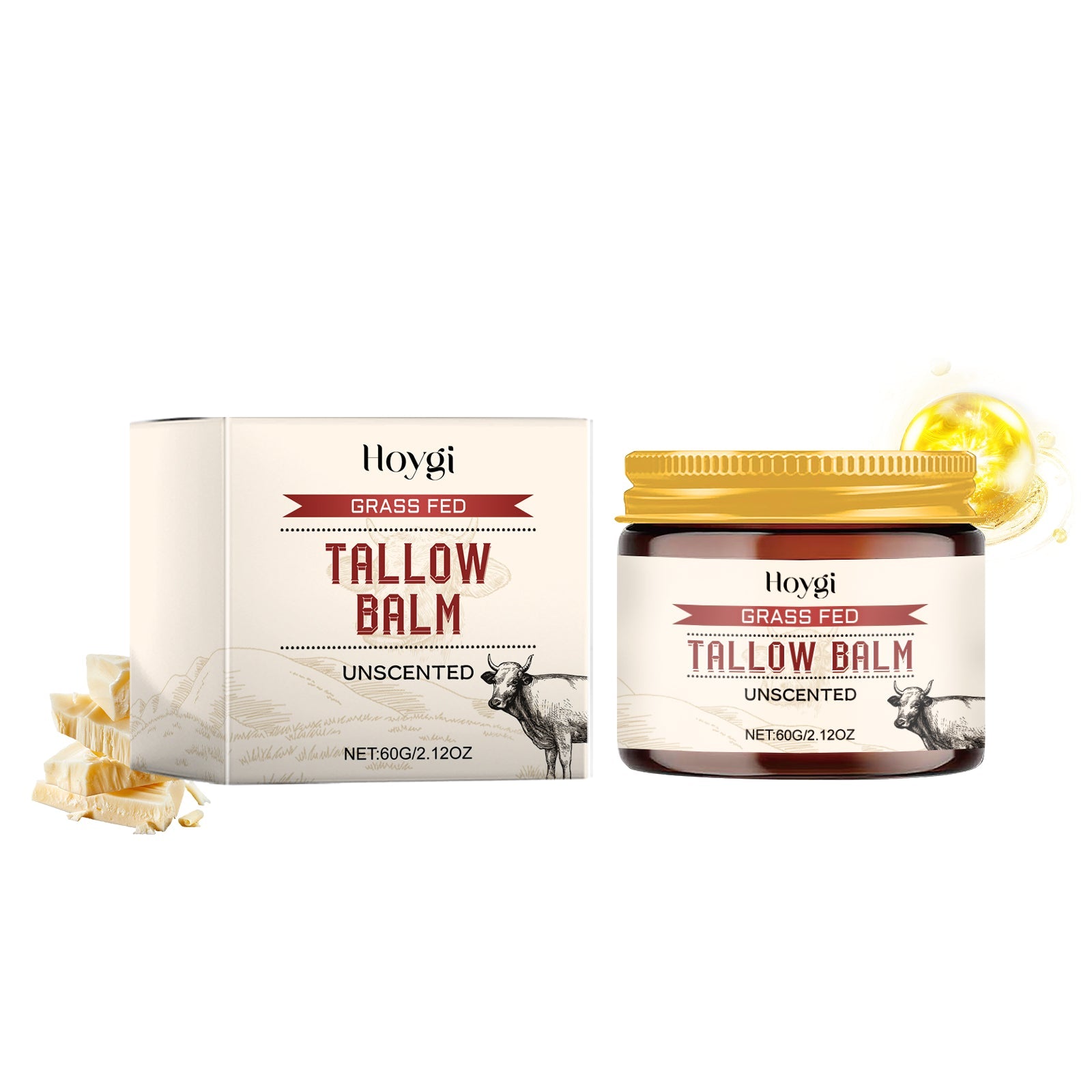 Tallow Moisturizer Nourishes And Moisturizes Dry Skin With A Soft Smoothing Cream - Korvel
