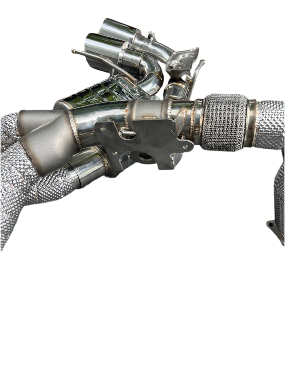 SPDZ1 Ultra Edition X-Pipe Exhaust System for Corvette C8 Stingray (AFM/NPP) - Korvel