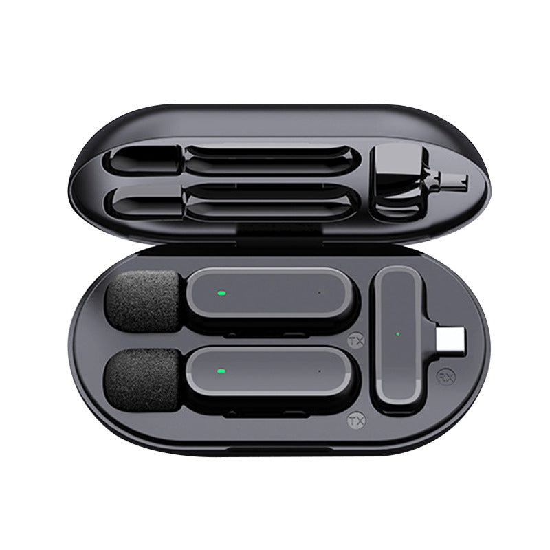 K61 Wireless Lavalier Microphone for Streaming and Broadcast