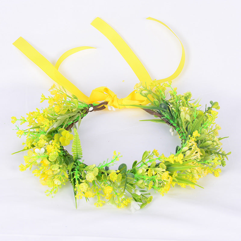 Lavender Floral Headband - Elegant Hair Accessory