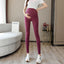 Pregnant Women's Shark Pants Do Not Drop Off Leggings Double Sided Brushed Large Size 100kg High Waist Hip Lifting Barbie Pants - Korvel