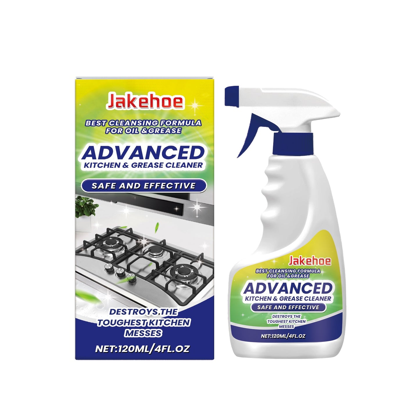 Kitchen Cleaner Oil Cleaning Gentle Home Care Cooktop Degreasing Foam Type - Korvel