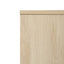 Buffet 4 Portes en Rotin - Cabinet de Rangement Élégant