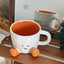 Kawaii Hand-Pinch Feet Ceramic Coffee Cup