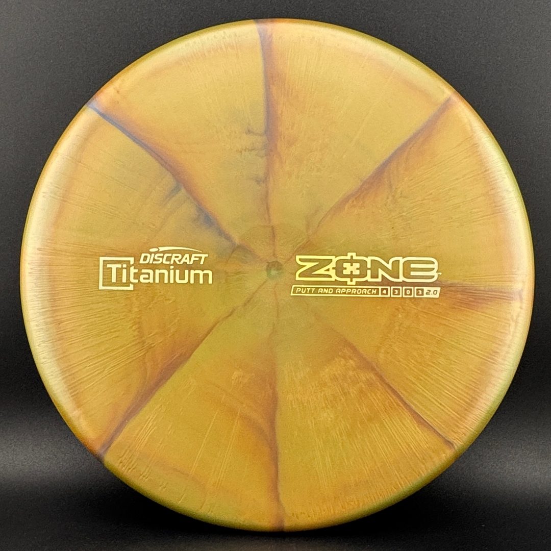 Discraft Titanium Swirl Zone Disc Golf Disc
