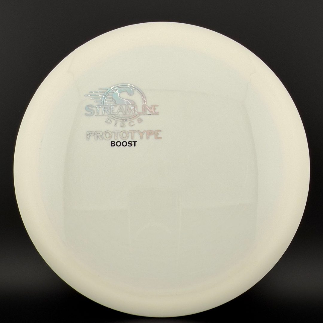 Disco Neutron Boost Prototype - Firma de Eagle McMahon