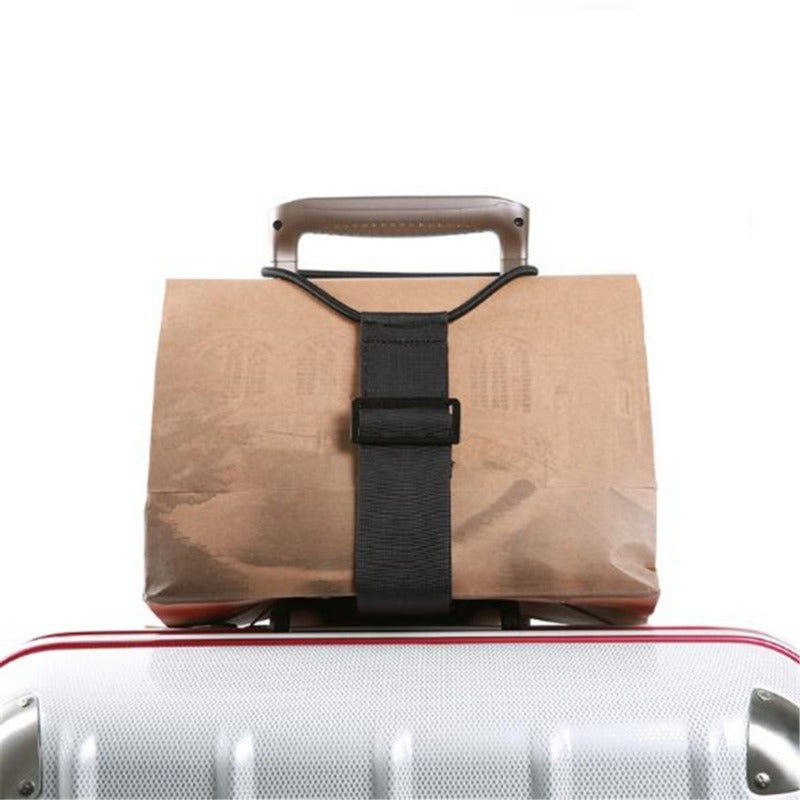 Adjustable Baggage Bungee Luggage Belts Suitcase Adjustable Belt Carrier Strap Travel Accessories Carry On Straps - Korvel
