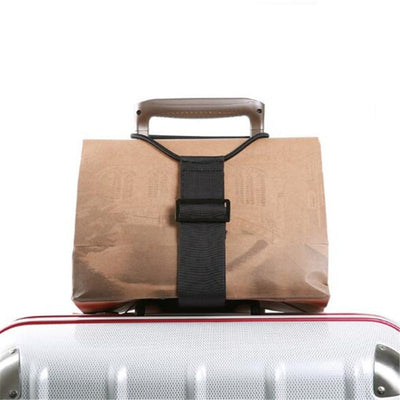 Adjustable Baggage Bungee Luggage Belts Suitcase Adjustable Belt Carrier Strap Travel Accessories Carry On Straps - Korvel