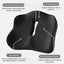 Memory foam car seat cushion. Ergonomic support. Relieves back/coccyx pain. Universal fit. - Korvel