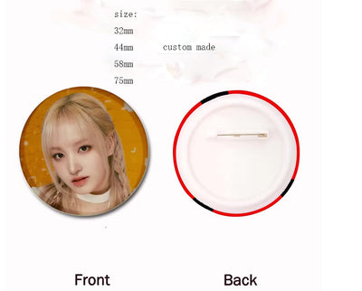 Boutons de revers personnalisés Anime Star