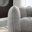 Soft Bean Bag Chair with High Resilient Foam(Chips)for living room and bedroom,Comfortable Square Lazy Sofa with Footstool - Korvel