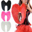 Elegant Feather Angel Wings Costume for Adults