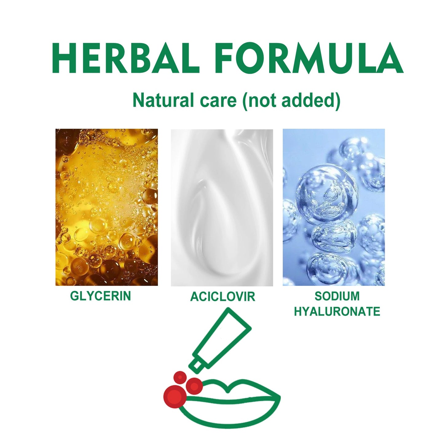 Baume à lèvres herbal pour l'hydratation et le soin