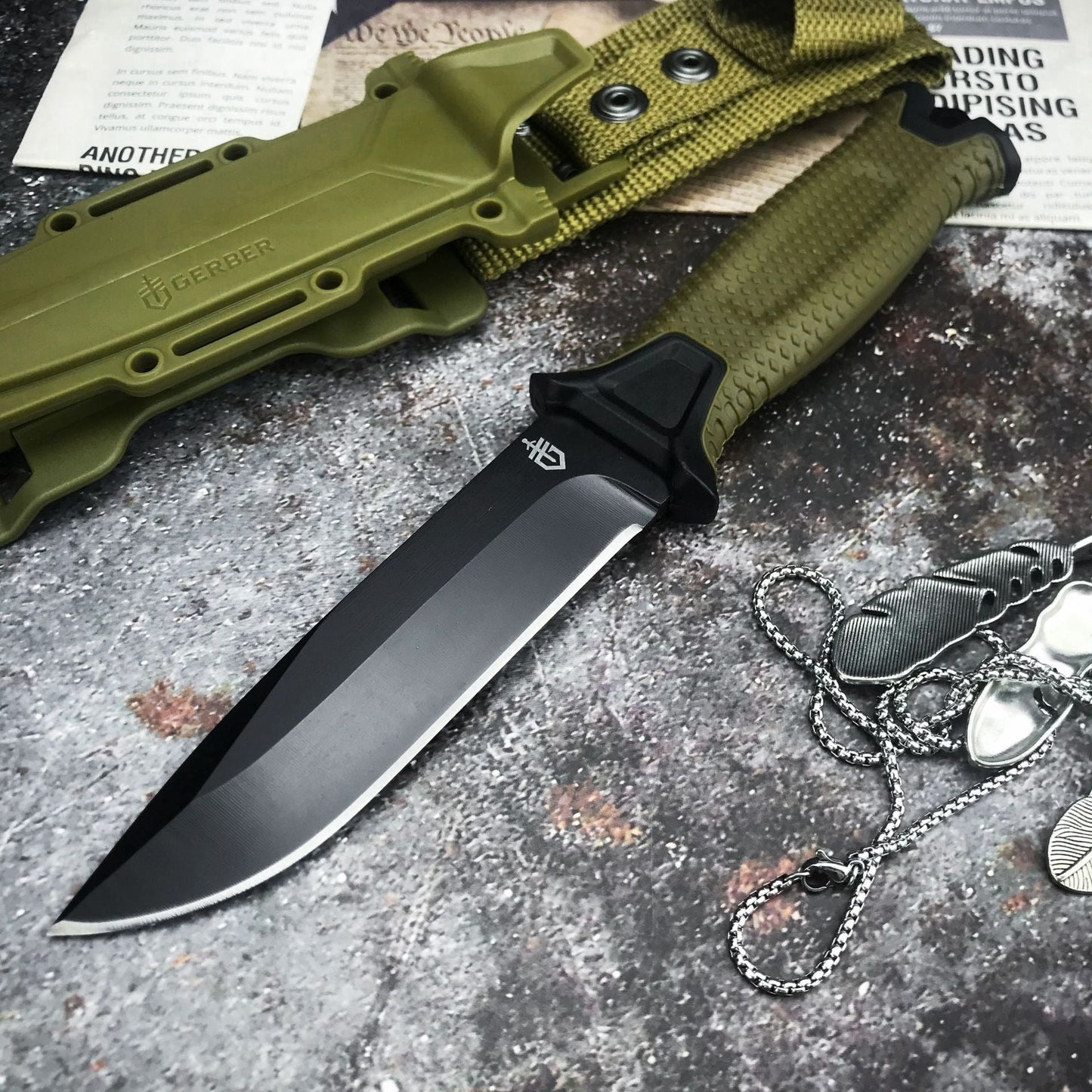 Couteau de survie tactique Goebel Infantry