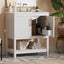 30-Inch White Bathroom Vanity with Ceramic Sink and Versatile Storage - Ideal for Small Bathrooms - Korvel
