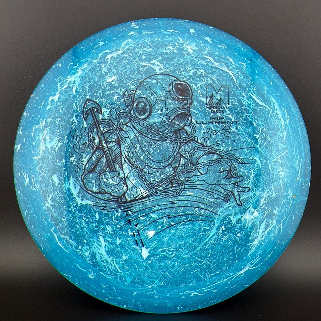 Marbled Clarus Rip Current Disc Golf Driver